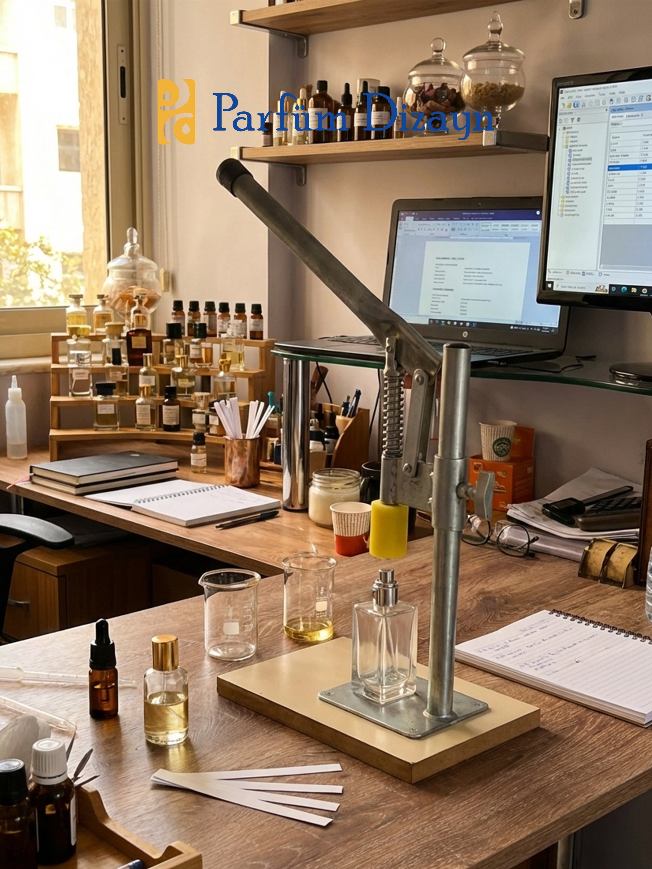 PK 180 Parfüm Valf Kapama Makinesi - Parfüm Dizayn