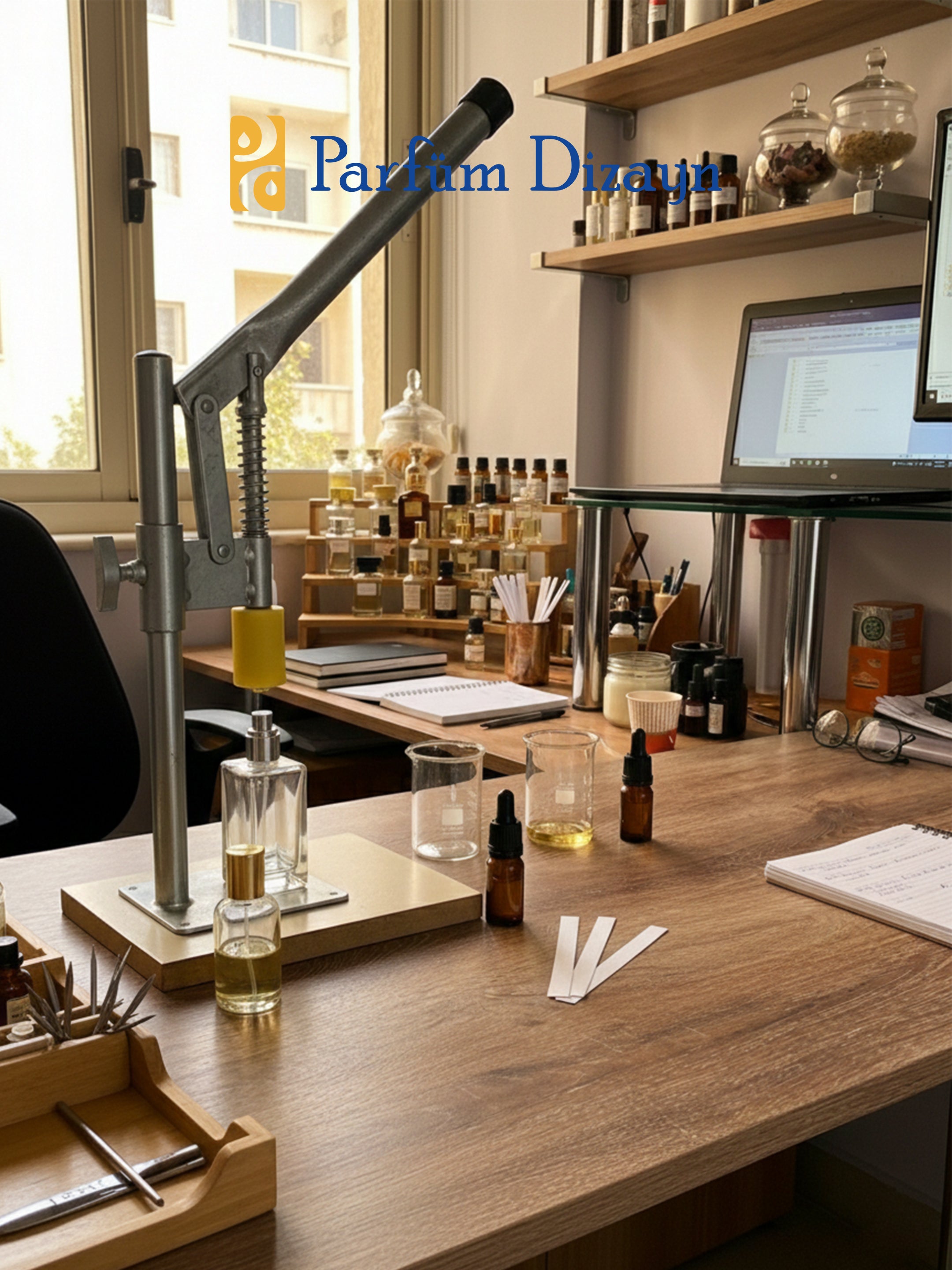 PK 180 Parfüm Valf Kapama Makinesi - Parfüm Dizayn